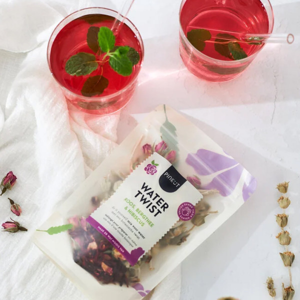 Pineut Table Water Pouchbag Rose Hibiscus And Mountain-tea - Image 2