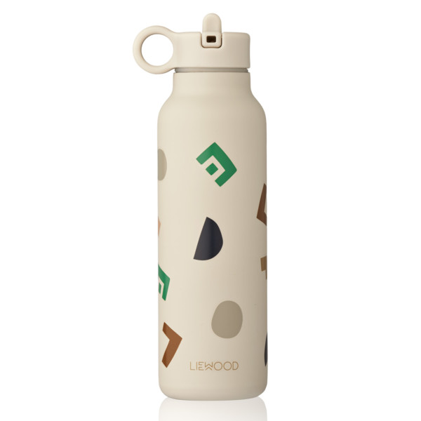 Liewood "falk" Water Bottle 500ml Graphic Alphabet