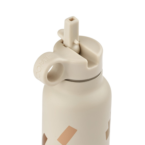 Liewood "falk" Water Bottle 500ml Graphic Alphabet - Image 2