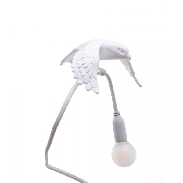 Seletti Lampada Sparrow Con Pinza Taking Off - immagine 2