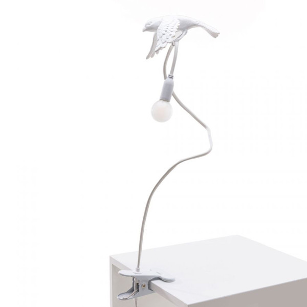 Seletti Lampada Sparrow Con Pinza Taking Off - immagine 4