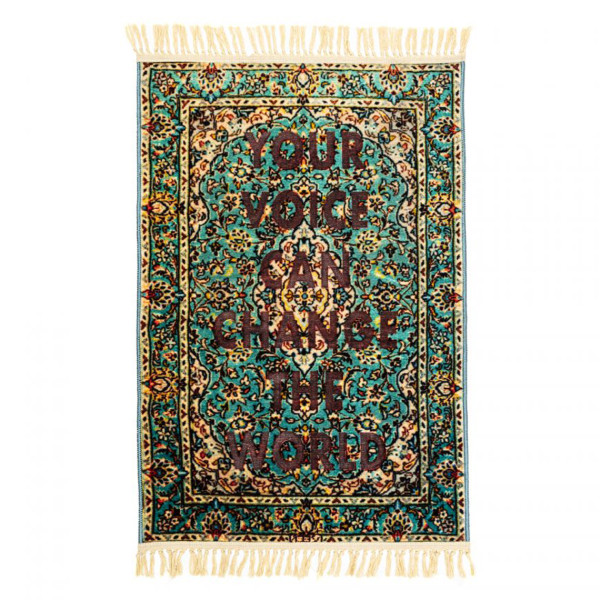 Seletti Tappeto Burnt Carpet Voice