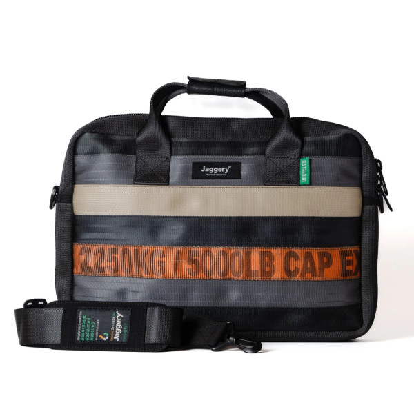 Jaggery Cofounder's Bag In Red Cargo Belts And Car Seat Belts