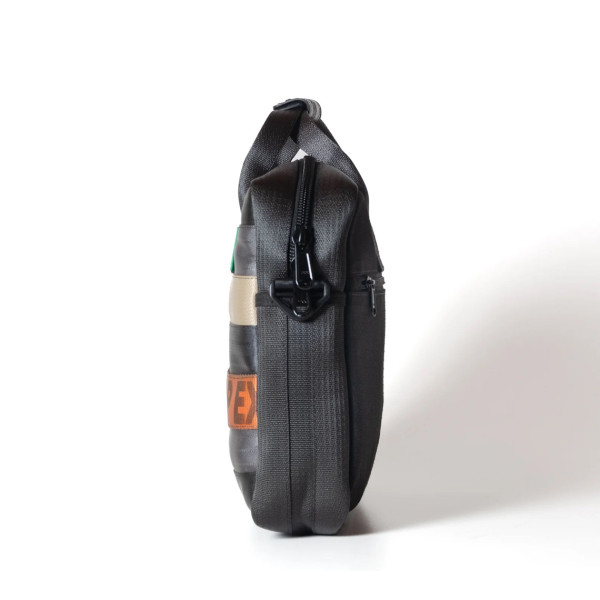 Jaggery Cofounder's Bag In Red Cargo Belts And Car Seat Belts - Image 4