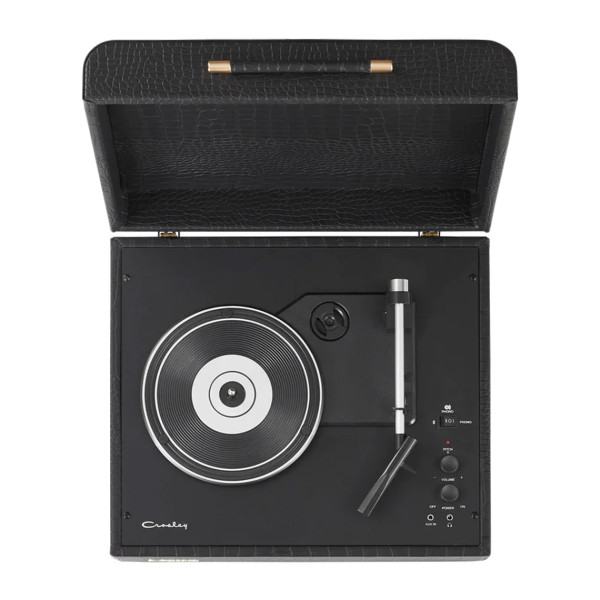 Crosley Turntable Mercury Black Croc 2-way Bluetooth - Image 3