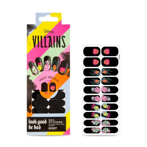 Mad Beauty Disney Villains Nail Stickers