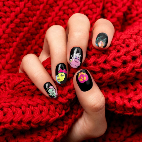 Mad Beauty Disney Villains Nail Stickers - Image 2