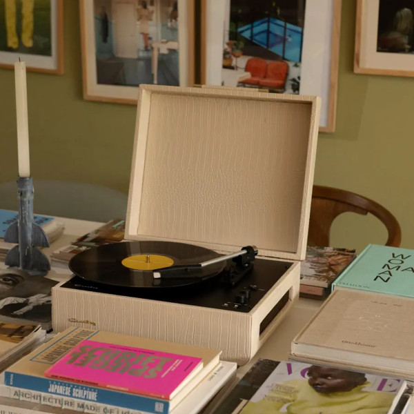 Crosley Turntable Mercury Cream Croc 2-way Bluetooth - Image 2