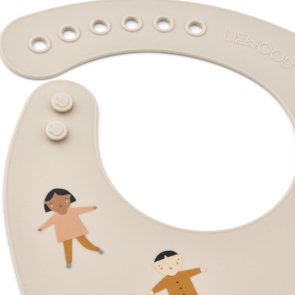Liewood "tilda" Silicone Bib 2 Pack Kids - Image 2