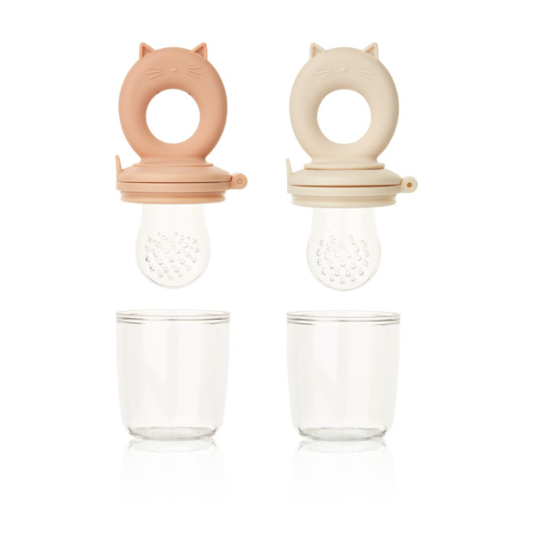 Liewood "miranda" Food Feeder 2-pack Rose - Image 3