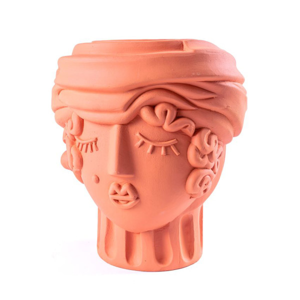 Seletti Magna Graecia Terracotta Vase Woman