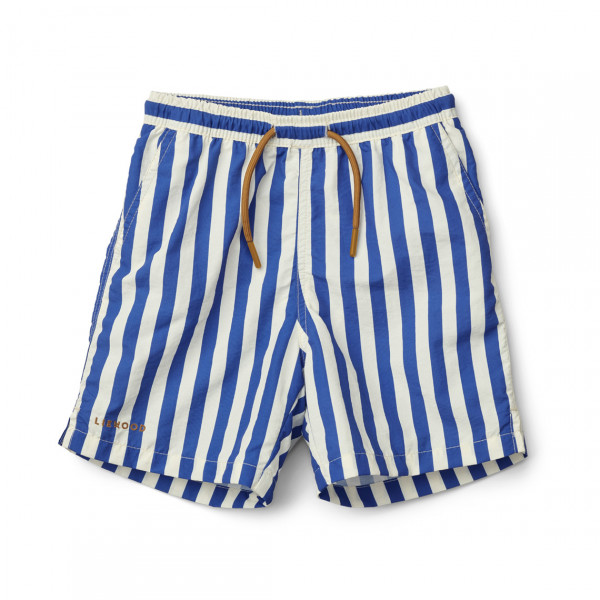 Liewood "per" Costume Da Bagno Righe Blu