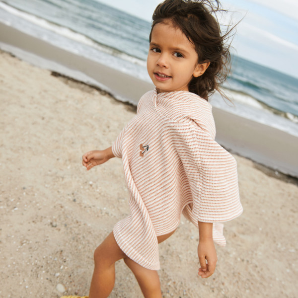 Liewood "paco" Poncho A Righe Rosa - immagine 2