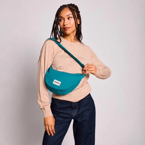 Hindbag Borsa Tracolla Mezzaluna "andrea" - immagine 2