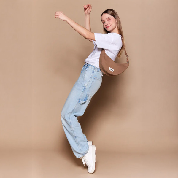 Hindbag Borsa Tracolla Mezzaluna "andrea" - immagine 7