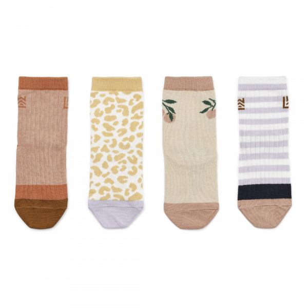 Liewood "silas" Set 4 Calze Leo Jojoba - immagine 2