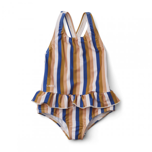 Liewood Amara Swimsuit Stripe Lavender - Image 2
