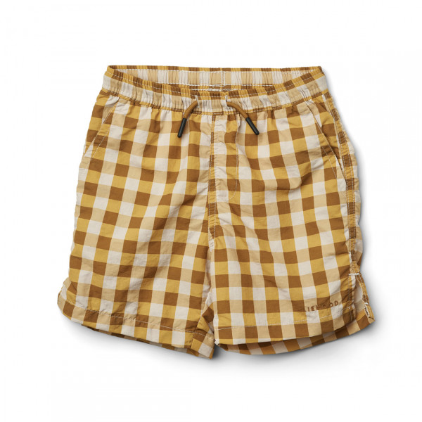 Liewood "per" Costume Da Bagno Quadretti Oro