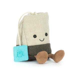 Pupazzo Jellycat a forma di bustina di tè Steepy