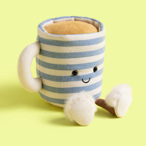 Pupazzo Jellycat Amuseables Rosie a forma di tazza di tè