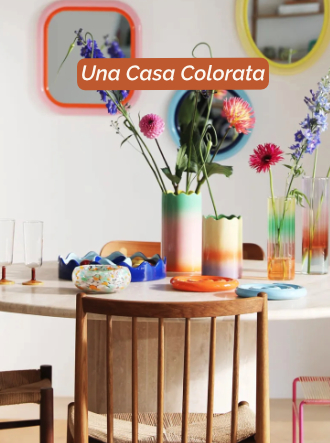 Una casa colorata