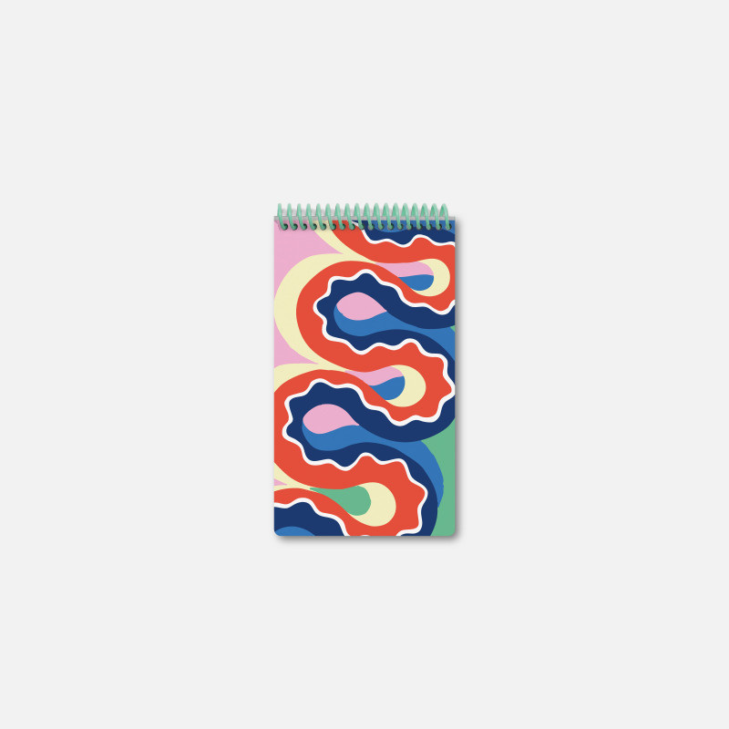 Taccuino artigianale Smartbook Maze Papier Tigre con copertina a labirinto e spirale